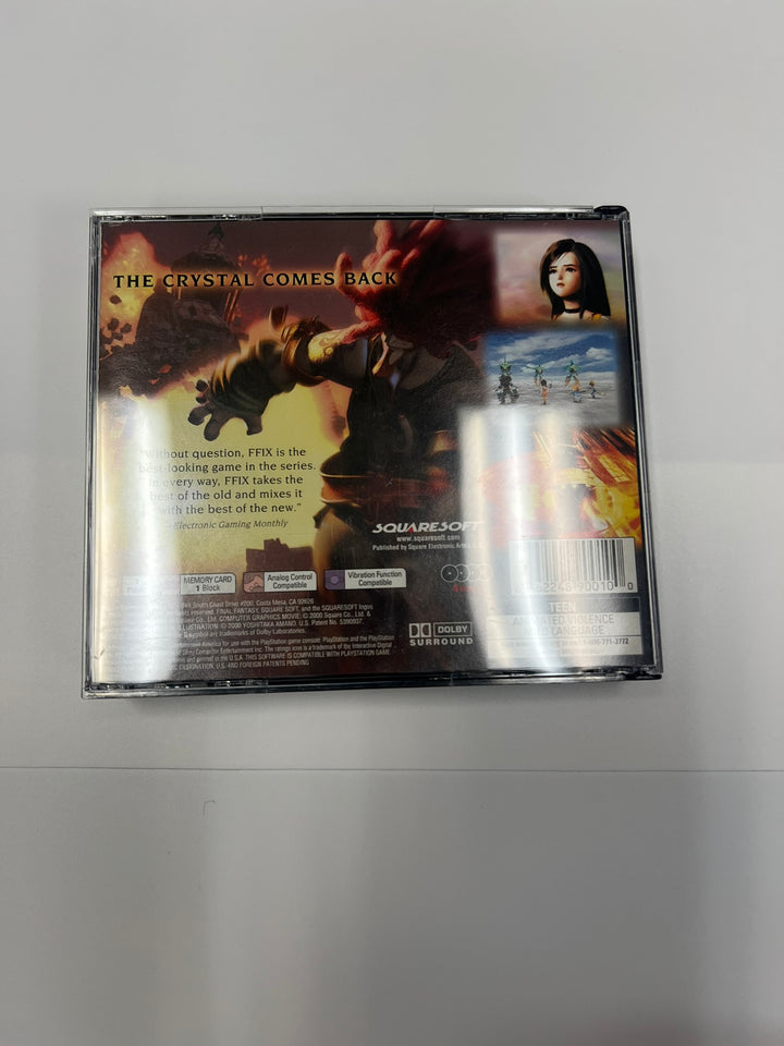 Final Fantasy IX Playstation PS1 CASE ONLY CO71326