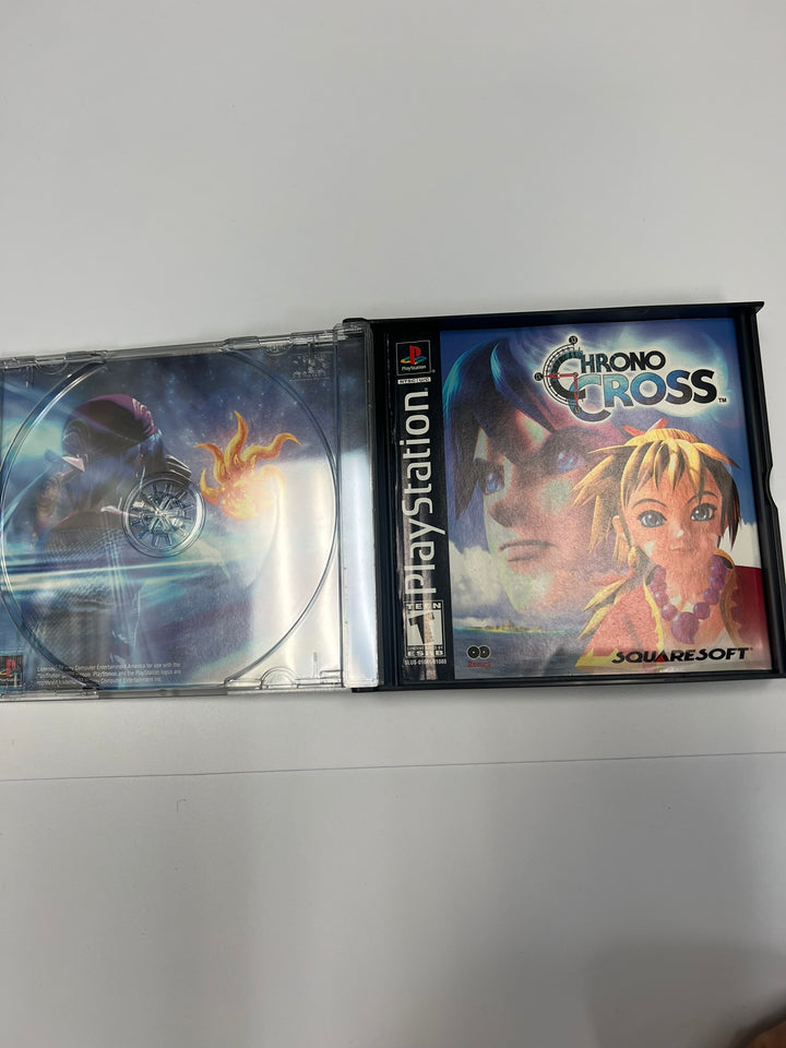 Chrono Cross Playstation PS1 CASE AND MANUAL ONLY CO71326