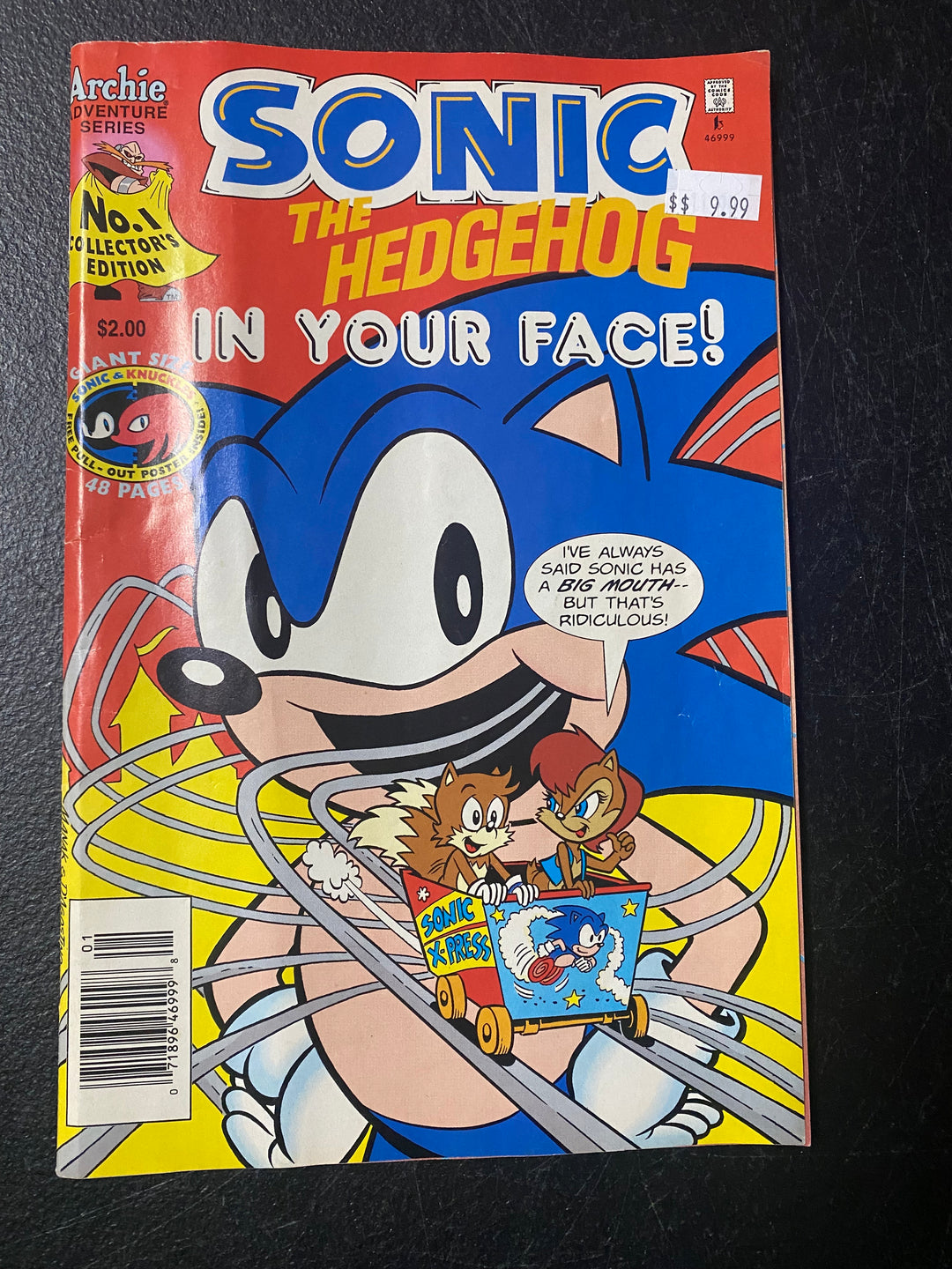 Archie Comics - Sonic the Hedgehog In Your Face! - Magazine