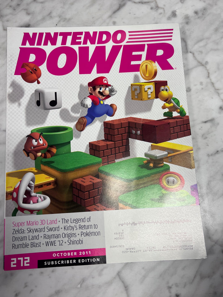 Nintendo Power Volume 272 October 2011 (Subscriber Edition)   MAG1826