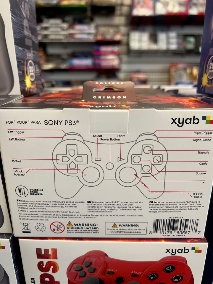 Eclipse Wireless Controller for PS3 (XYAB)  NA62325