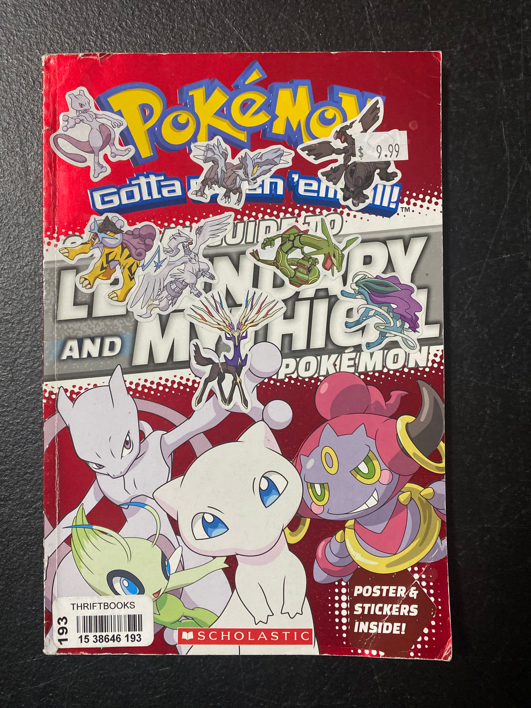 Scholastic - Pokémon: Official Guide to Legendary and Mythical Pokémon - Strategy Guide