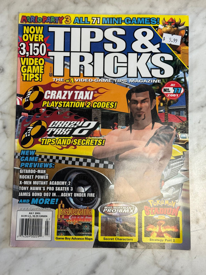 Tips & Tricks Magazine July 2001 (Crazy Taxi) - MP62826