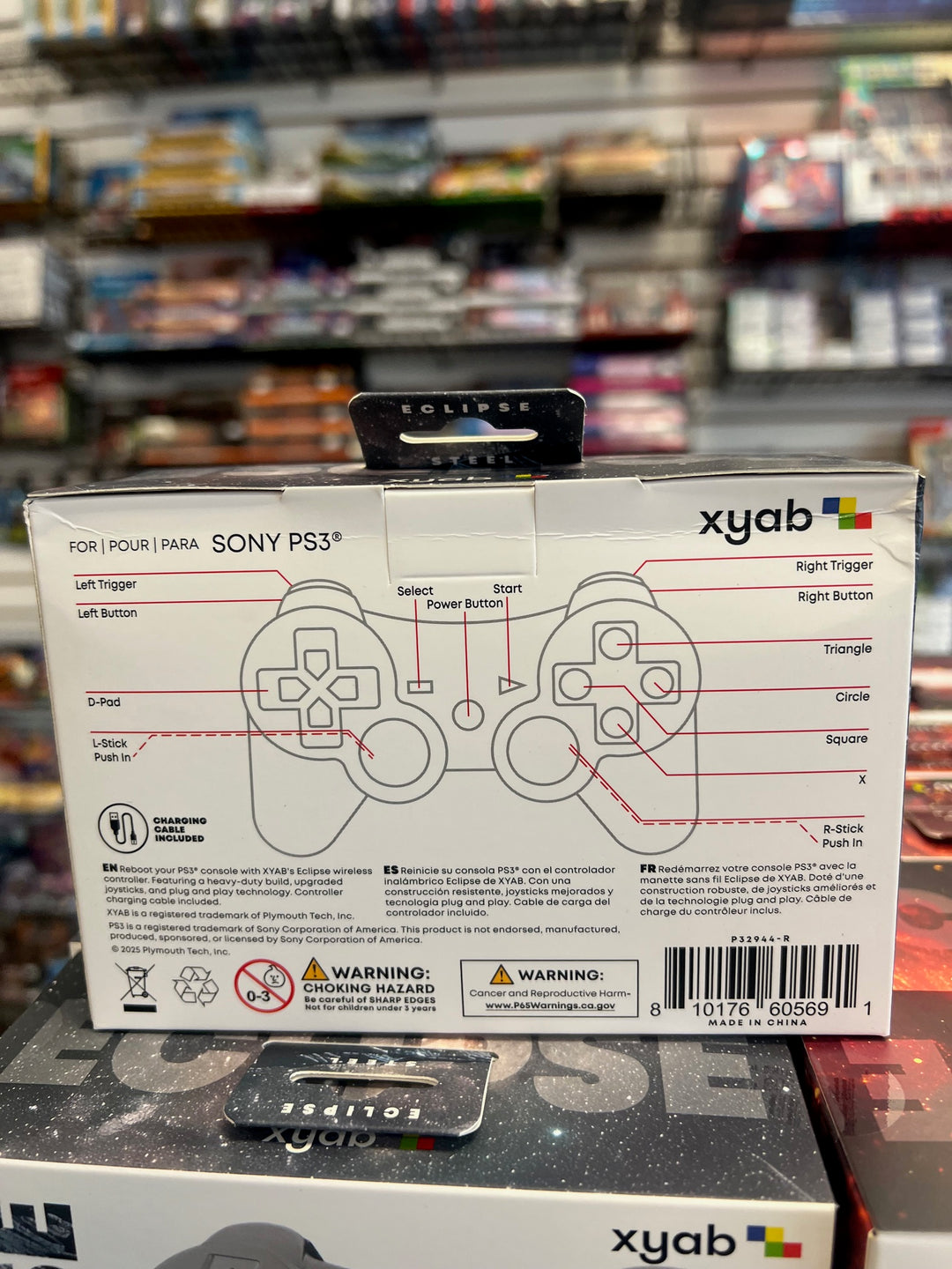 Eclipse Wireless Controller for PS3 (XYAB)  NA62325