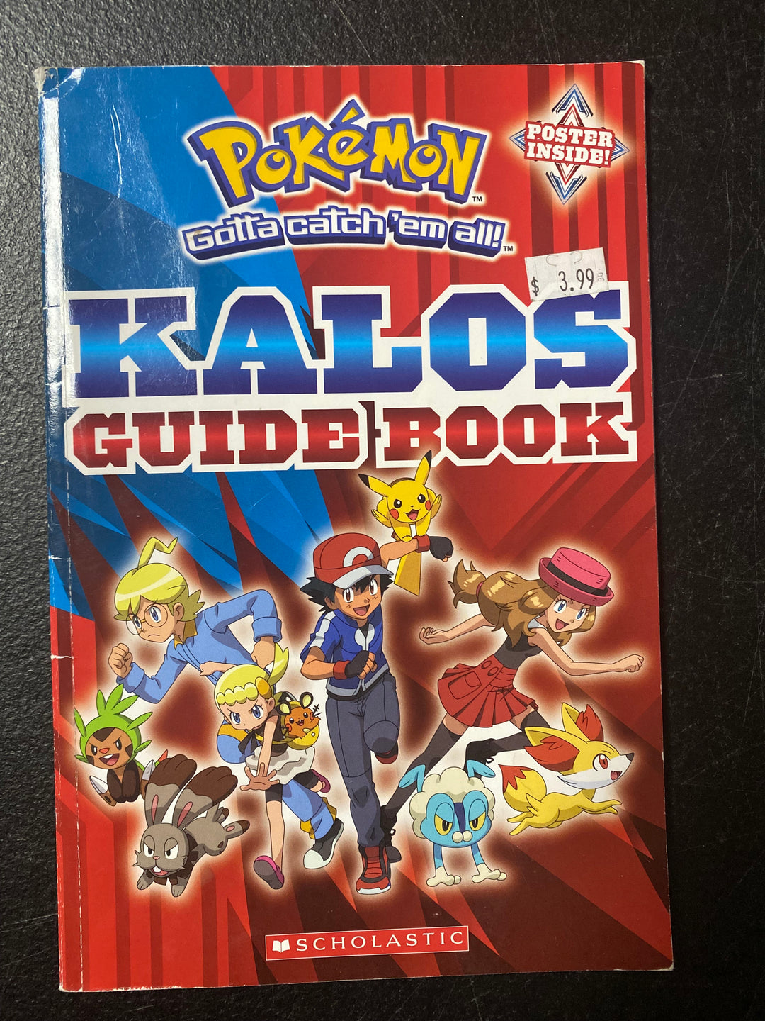 Scholastic - Pokémon Kalos Guide Book - Strategy Guide
