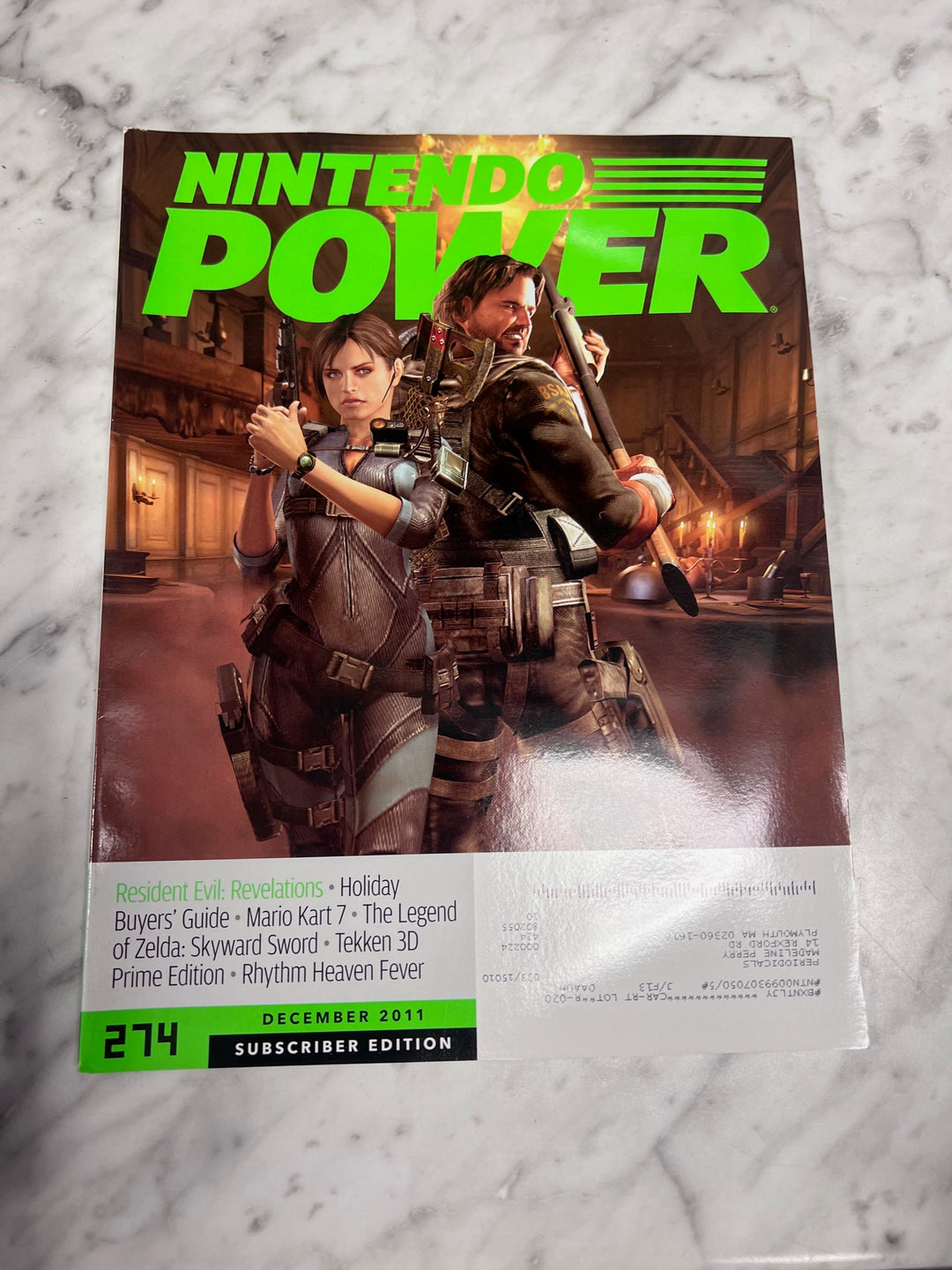 Nintendo Power Volume 274 December 2011 (Subscriber Edition)   MAG1826