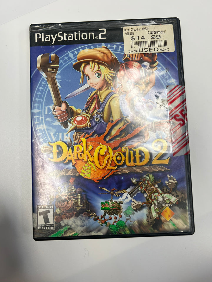 Dark Cloud 2 PS2 Playstation 2 CASE ONLY CO71326