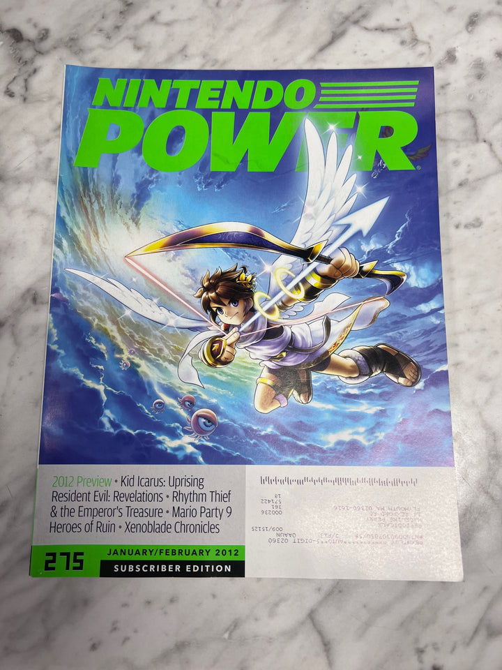 Nintendo Power Volume 275 January/February 2012 (Subscriber Edition)   MAG1826