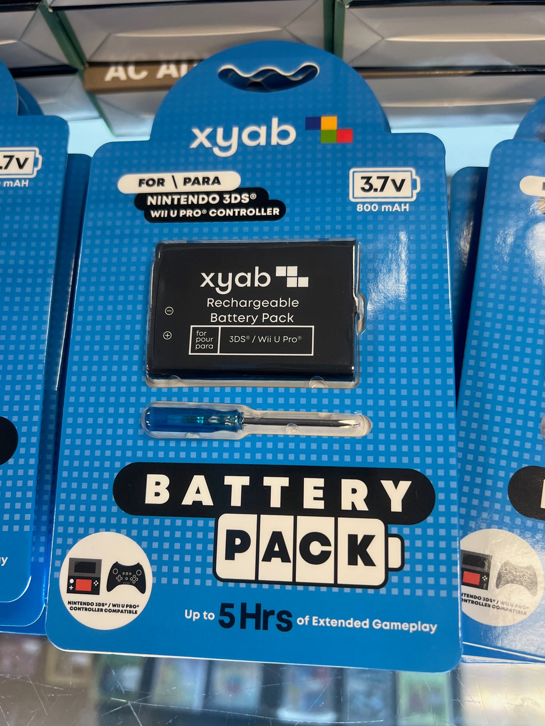 Replacement Internal Battery for Nintendo 3DS or Wii U Pro Controller (NEW) XYAB NA62325