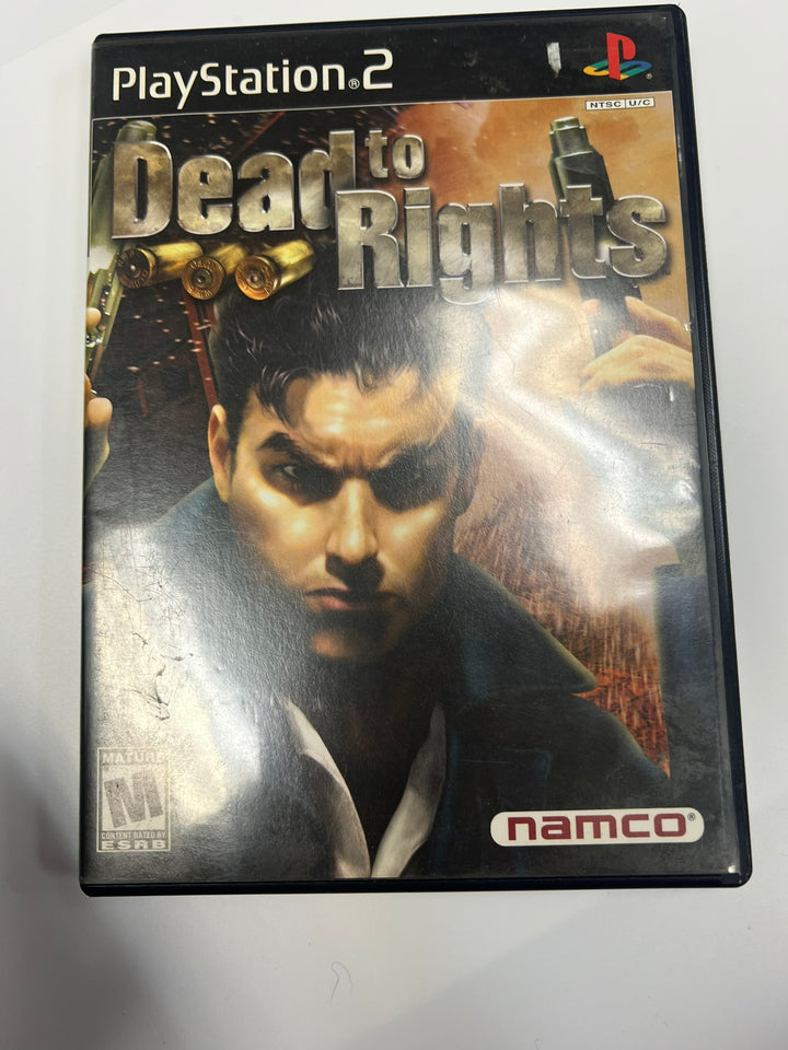Dead to Rights PS2 Playstation 2 CASE ONLY CO71326