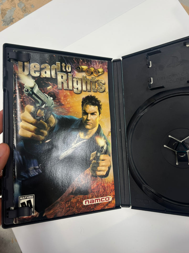 Dead to Rights PS2 Playstation 2 CASE ONLY CO71326