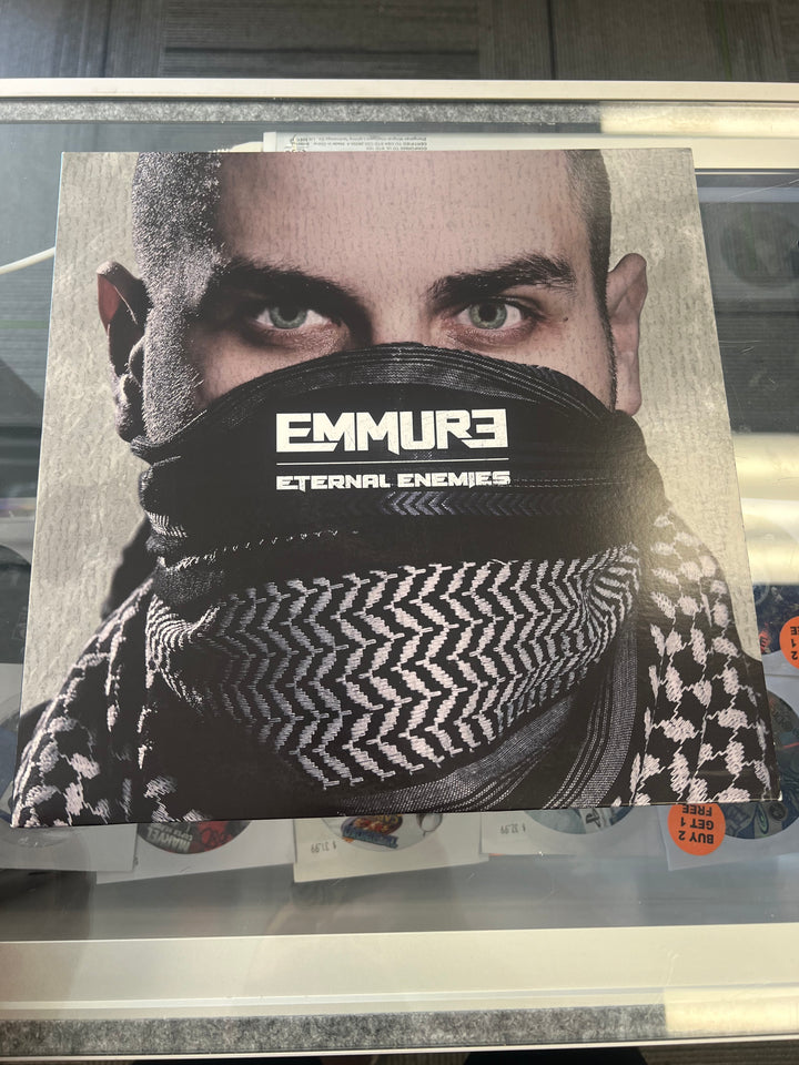 Emmure - Eternal Enemies Grey White Blue Vinyl Record VR9324