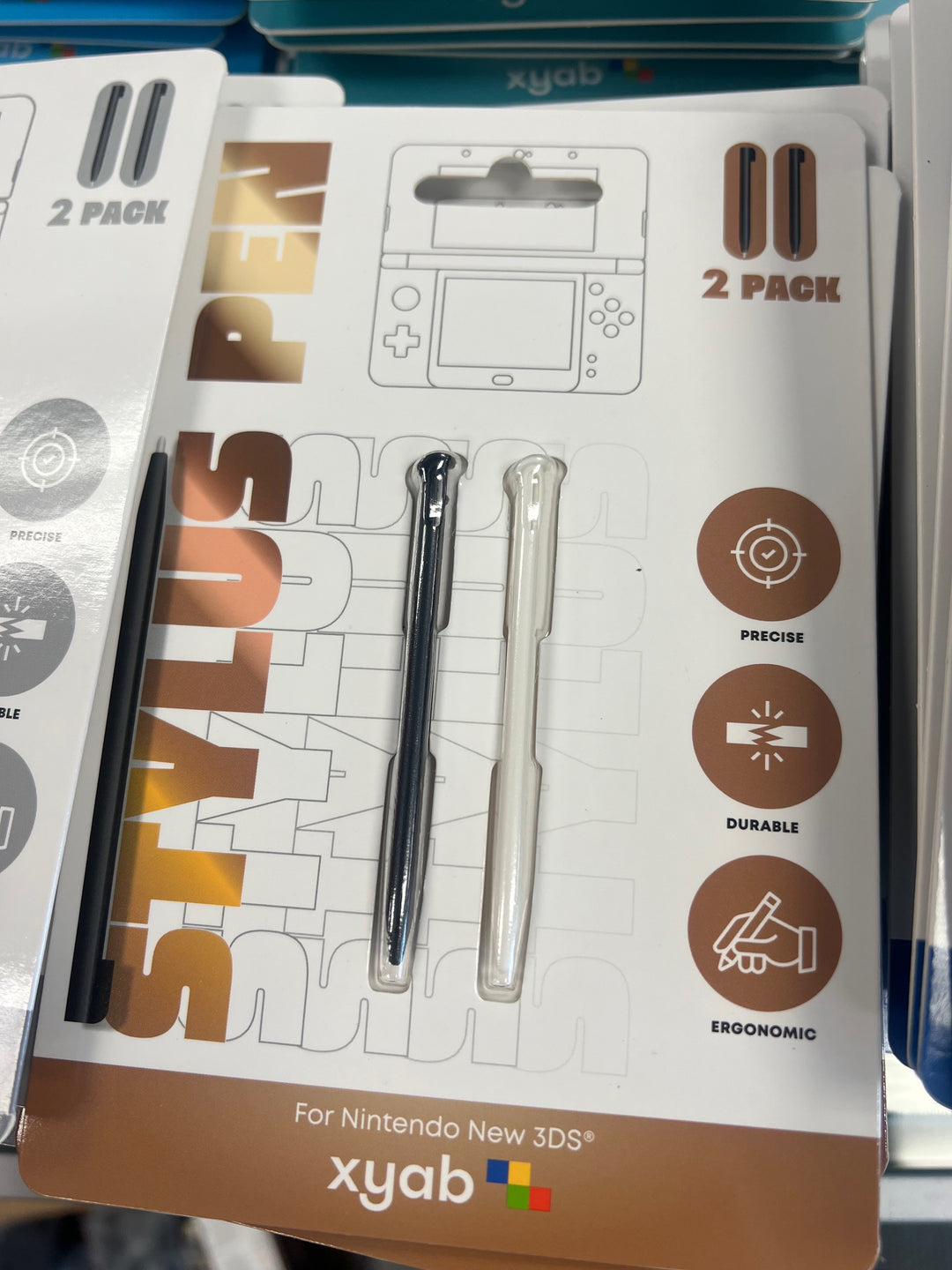 Stylus 2 Pack for Nintendo "New" 3DS (NEW) XYAB NA62325