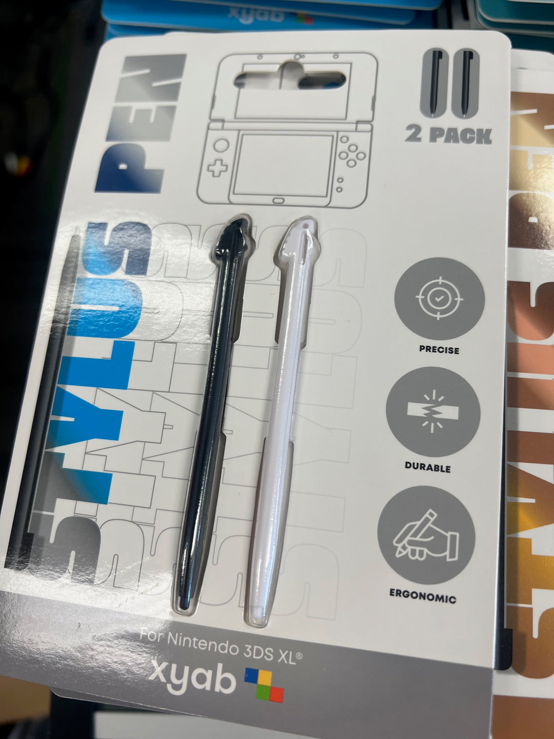 Stylus 2 Pack for Nintendo 3DS XL (NEW) XYAB NA62325