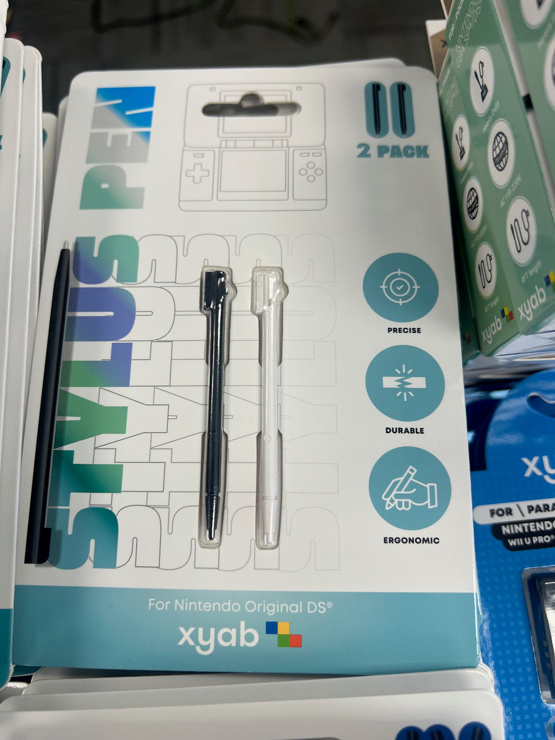 Stylus 2 Pack for Original Nintendo DS (NEW) XYAB NA62325