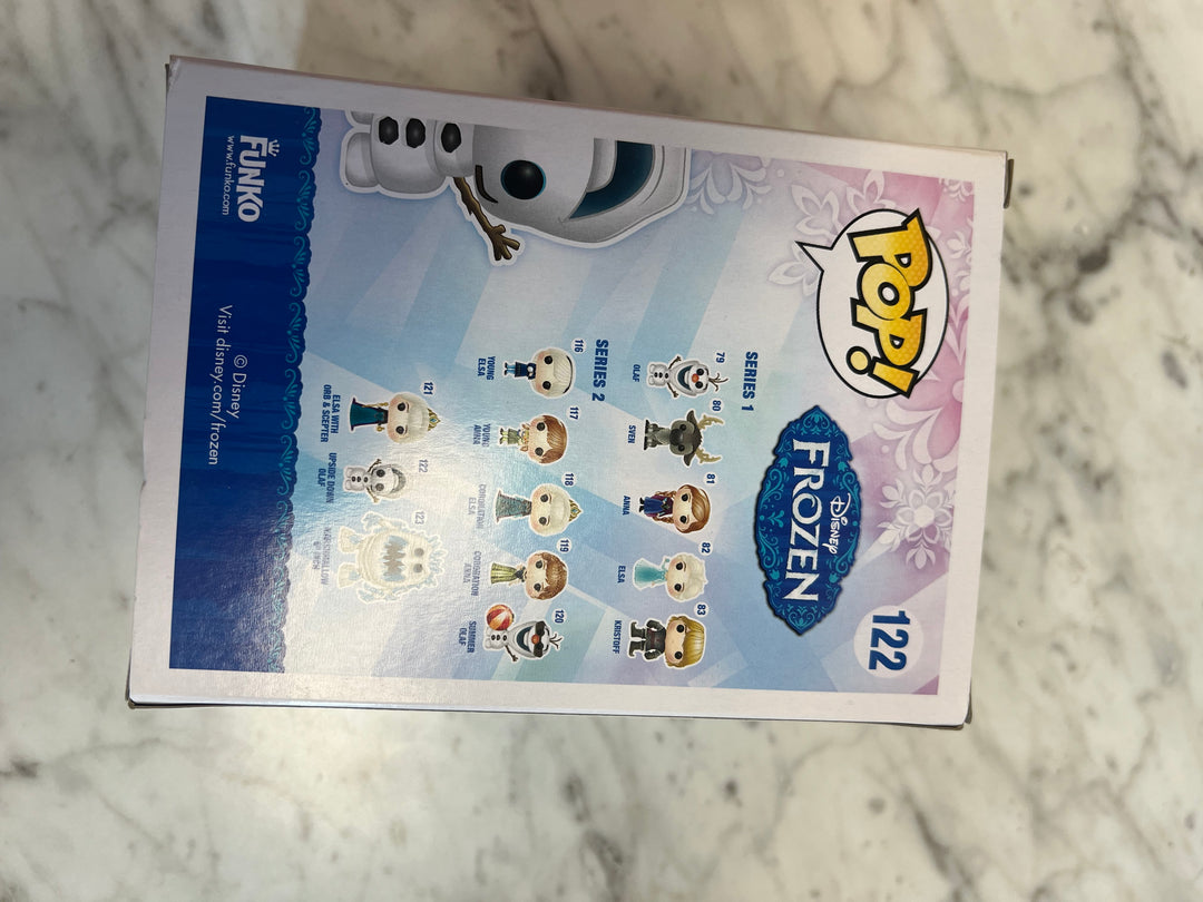 Funko Pop Disney Frozen Upside Down Olaf Hot Topic Exclusive #122  FP62324