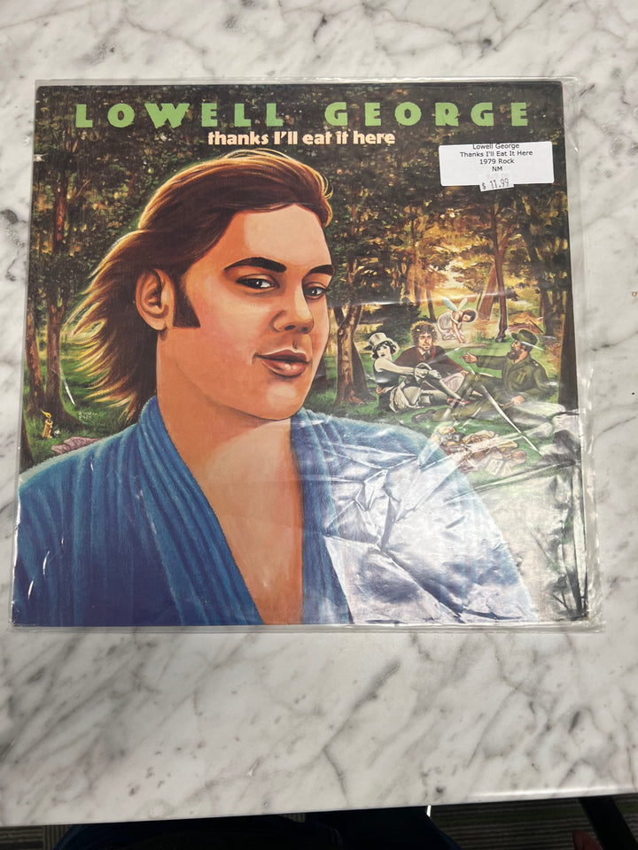 Lowell George - Thanks I'll Eat It Here (NM) Condition Vinyl Record     VR12424