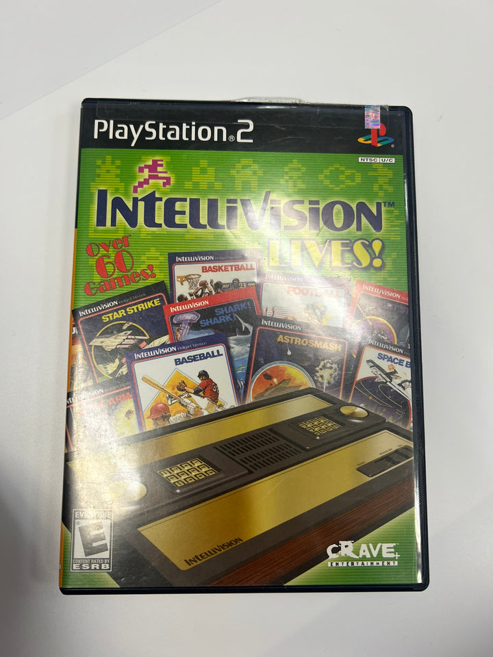 Intellivision Lives! PS2 Playstation 2 CASE & MANUAL ONLY CO71326