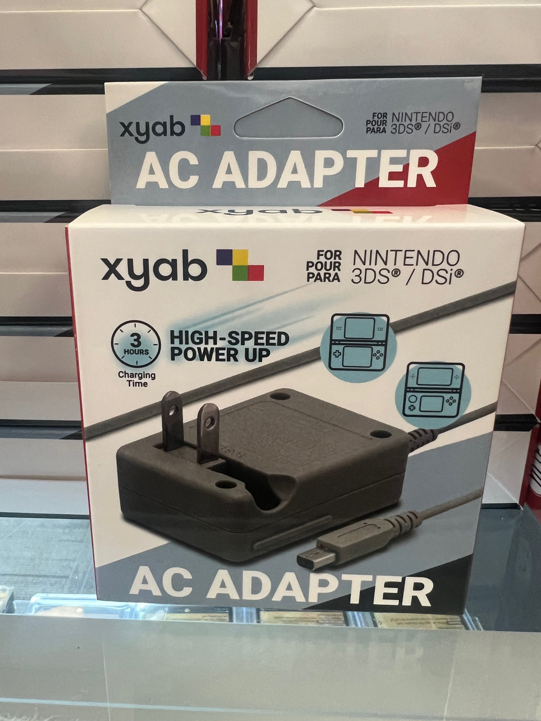 AC Adapter for Nintendo 3DS DSi (NEW) XYAB NA62325