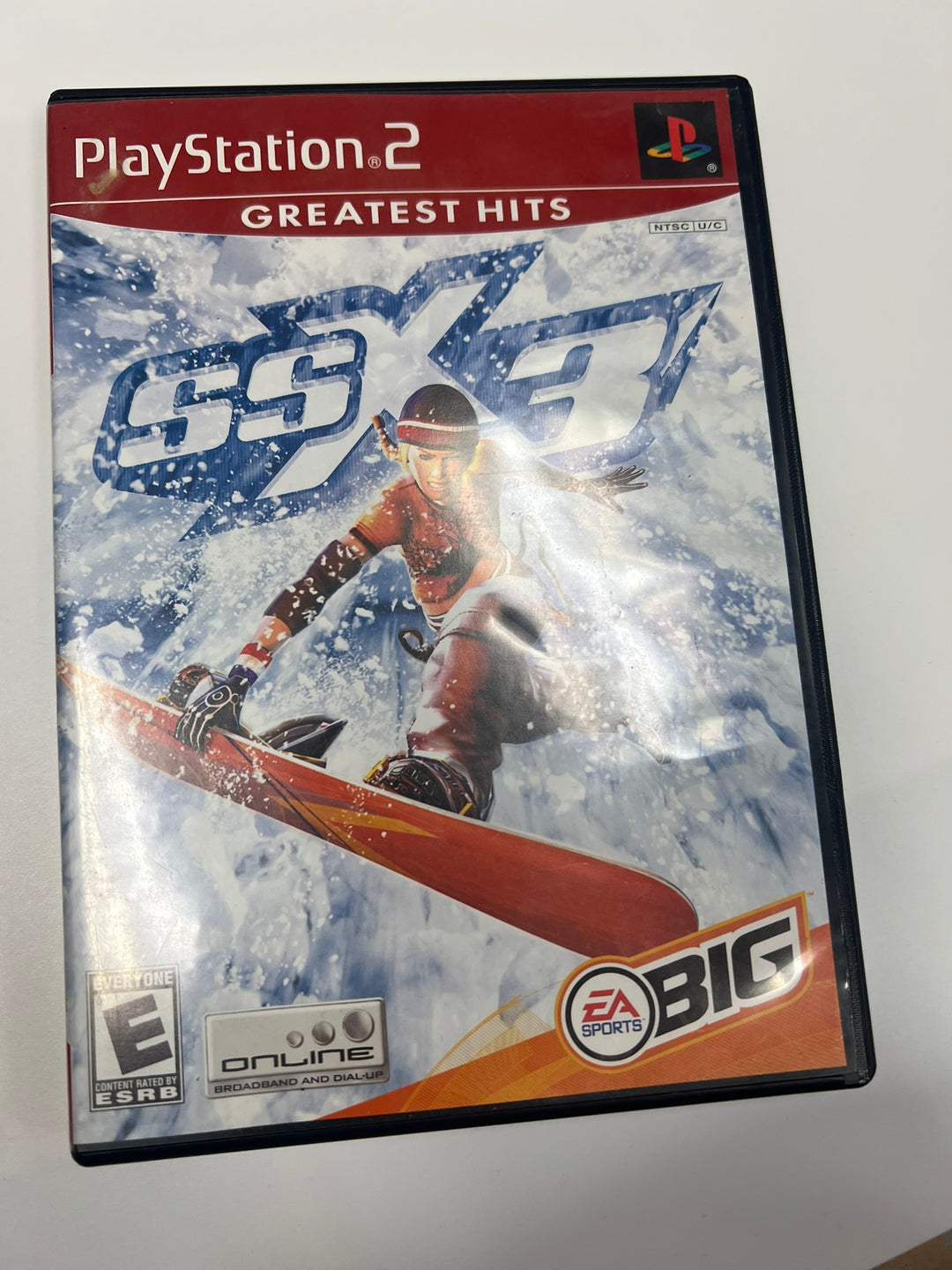 SSX3 SSX 3 Greatest Hits PS2 Playstation 2 CASE & MANUAL ONLY CO71326