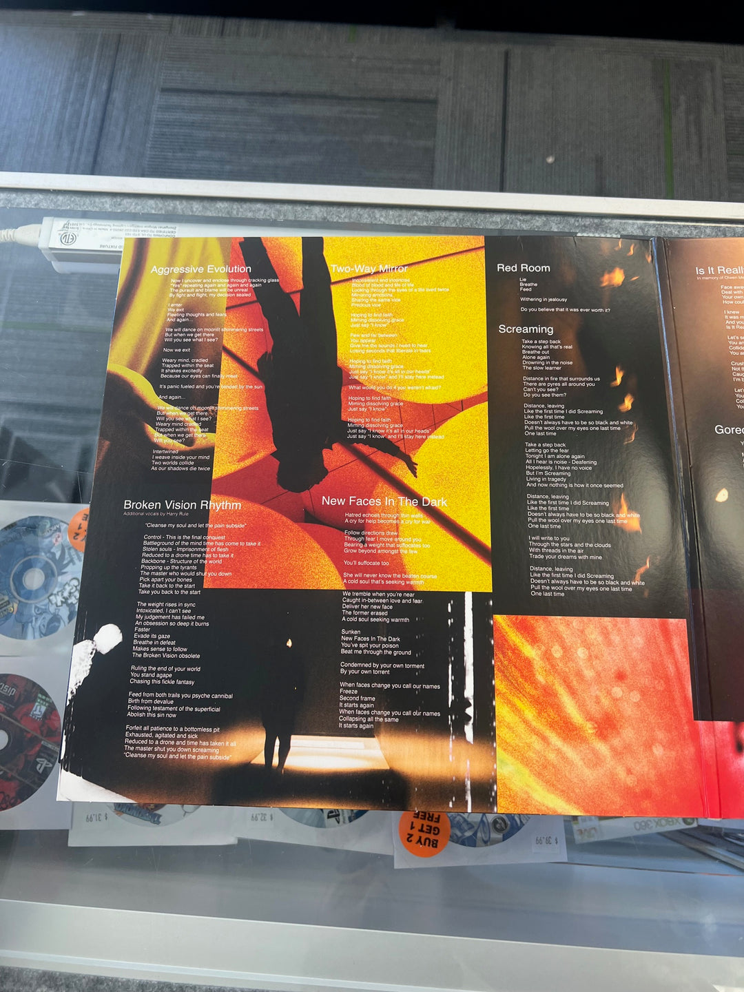 Loathe - I Let it in and it Took Everything Half Black Half Gold Vinyl Record VR9324