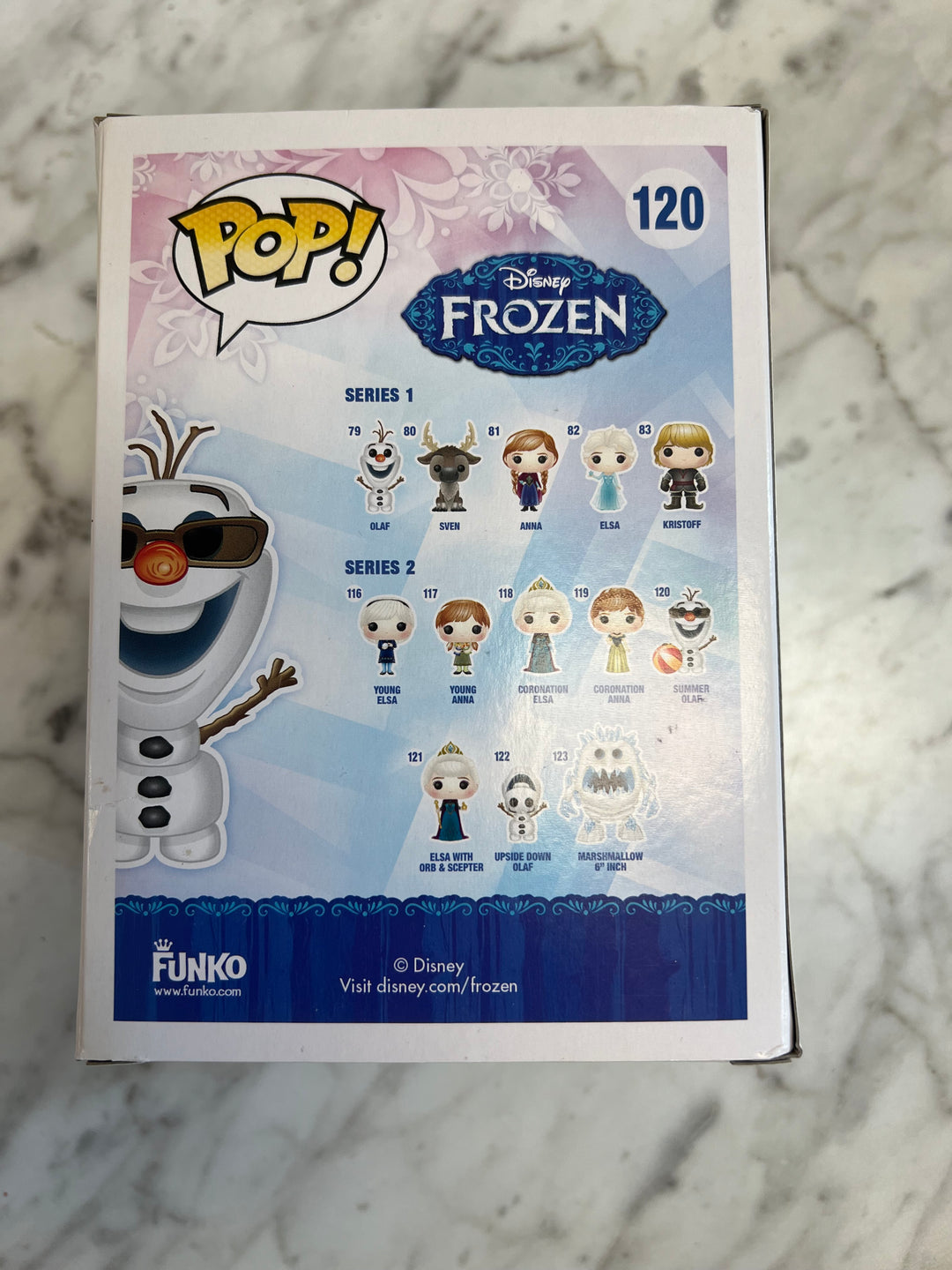 Funko POP! Disney Frozen Summer Olaf #120 Vaulted Vinyl Figure FP62324