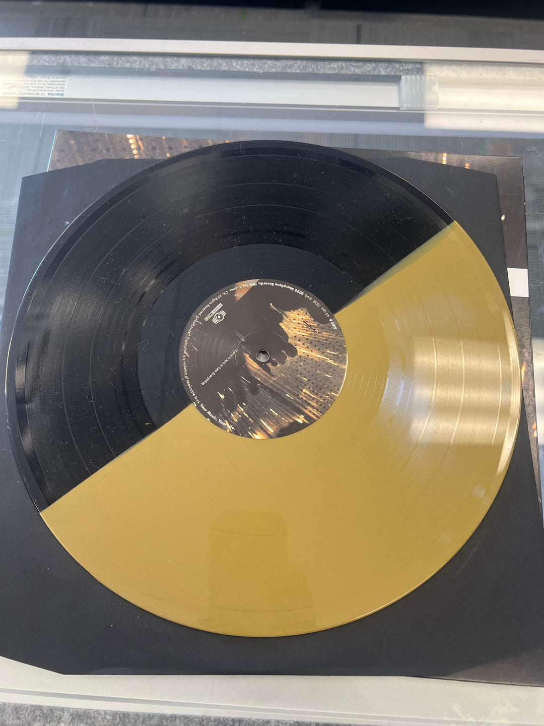 Loathe - I Let it in and it Took Everything Half Black Half Gold Vinyl Record VR9324