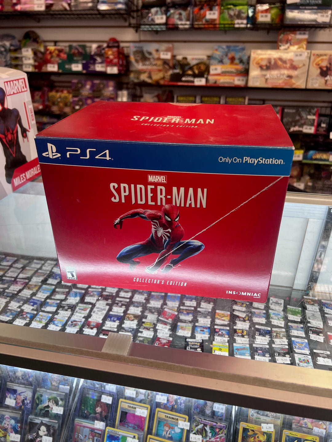 Marvel's Spider-Man Collector's Edition (PlayStation 4 PS4, 2018) Complete UA1926