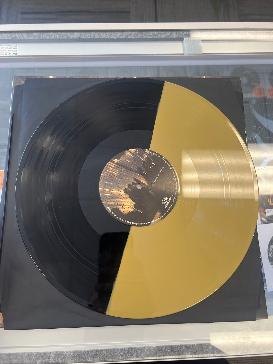 Loathe - I Let it in and it Took Everything Half Black Half Gold Vinyl Record VR9324