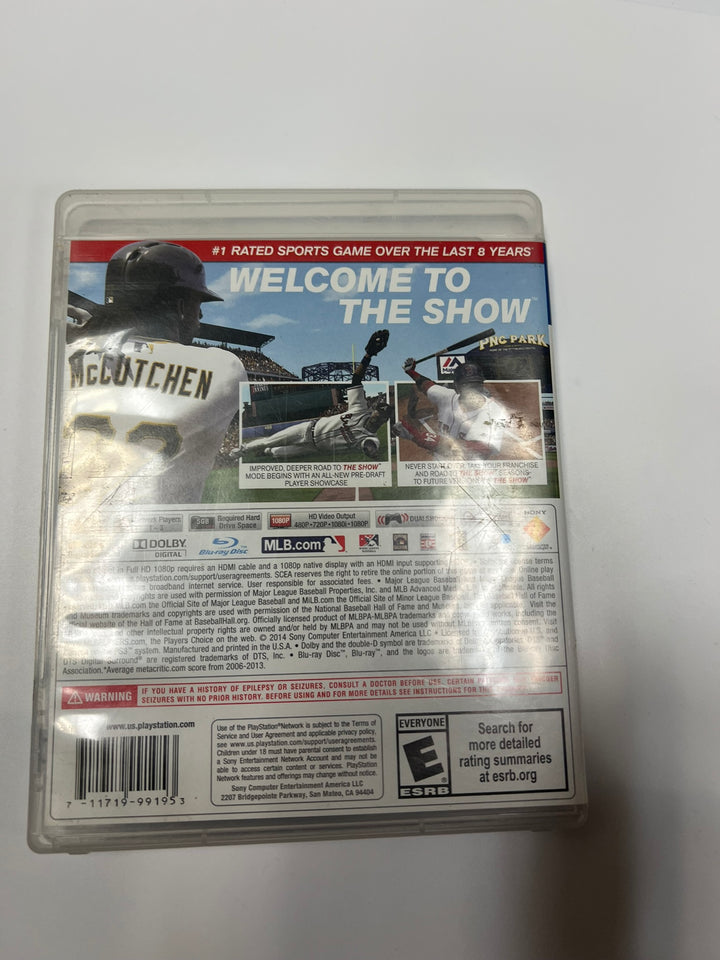 MLB 14 The Show PS3 Playstation 3 CASE ONLY CO71326