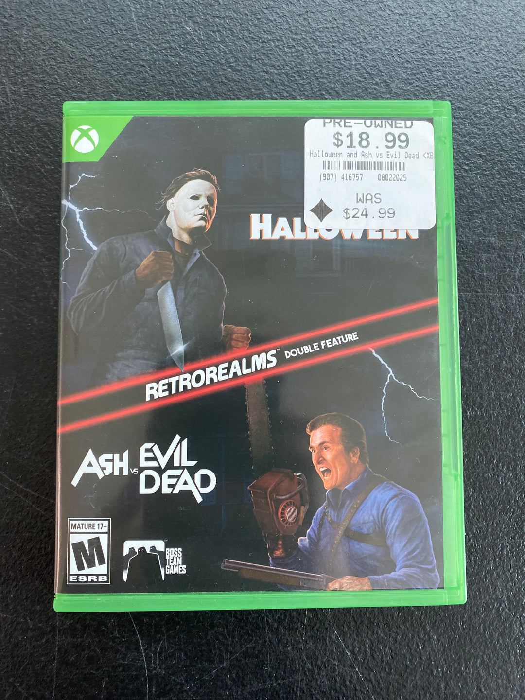 Halloween And Ash Vs Evil Dead RetroRealms Double Feature - Xbox Series X / Xbox One  MD102125