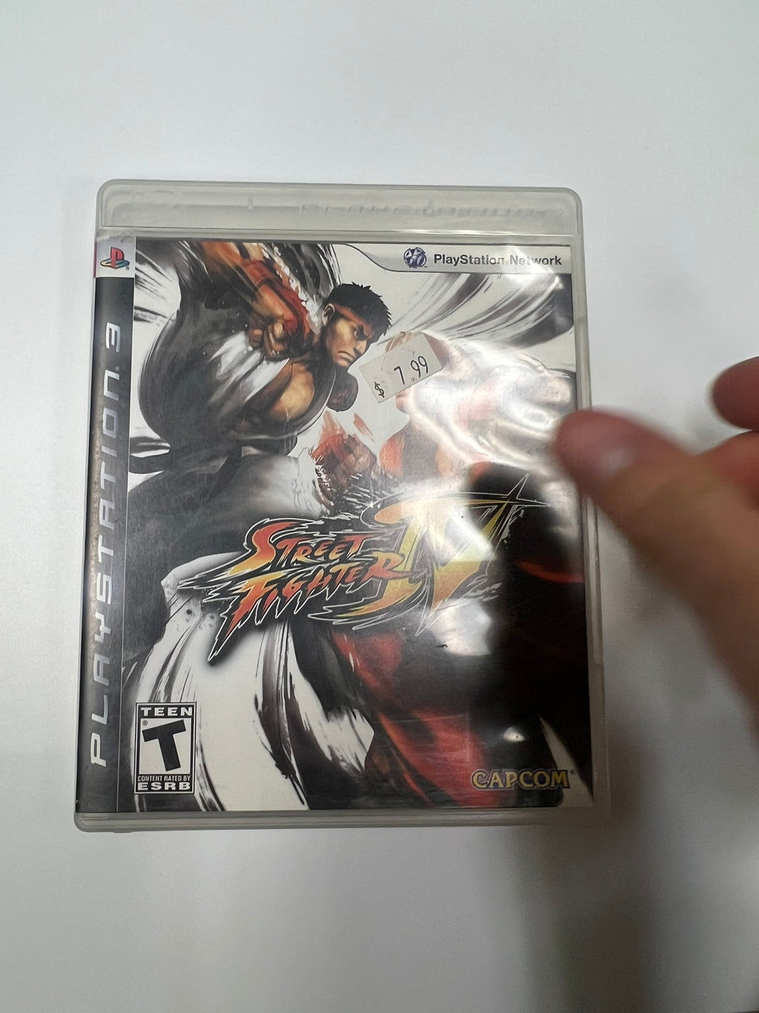 Street Fighter IV PS3 Playstation 3 CASE ONLY CO71326