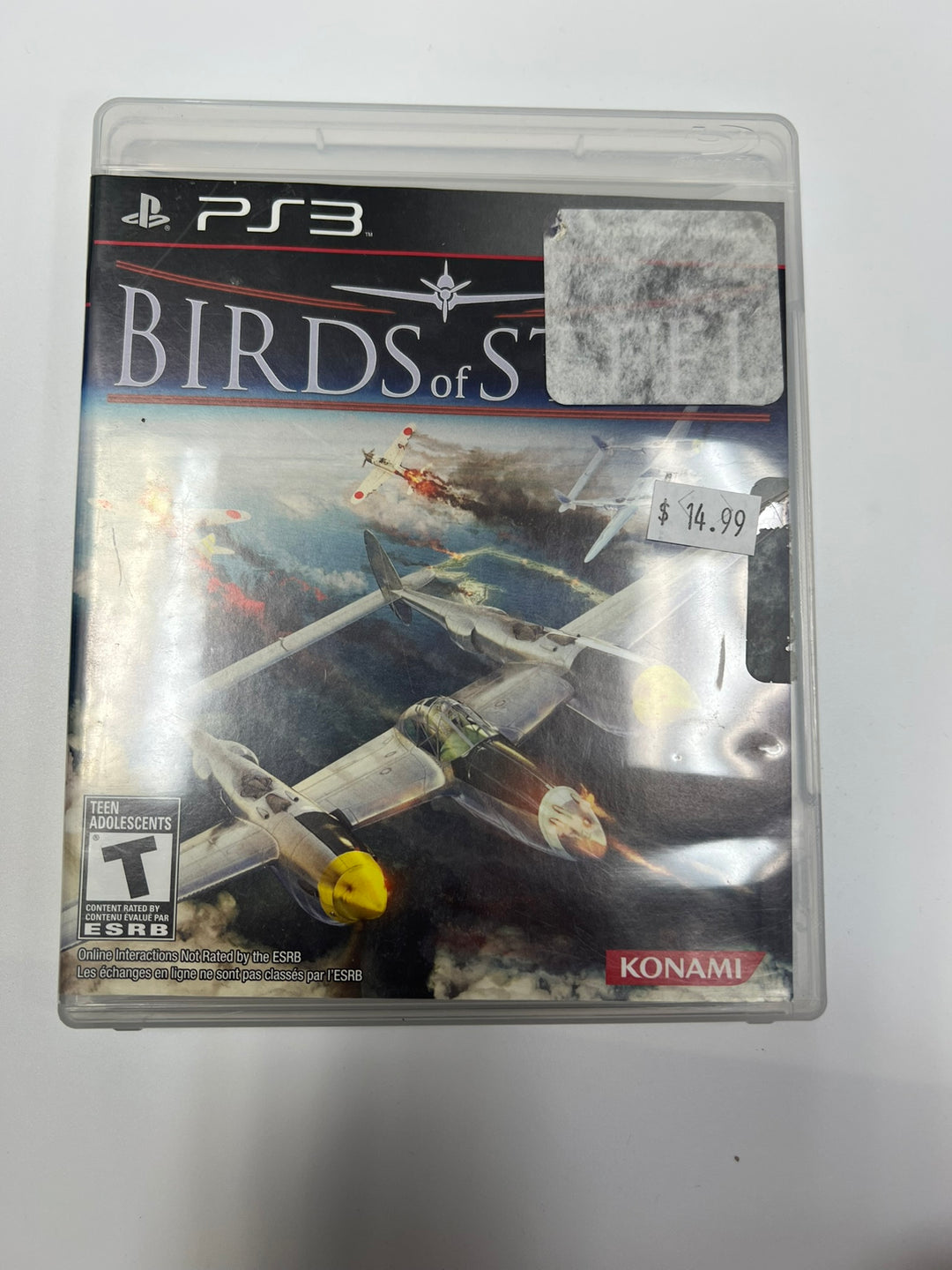 Birds of Steel PS3 Playstation 3 CASE ONLY CO71326