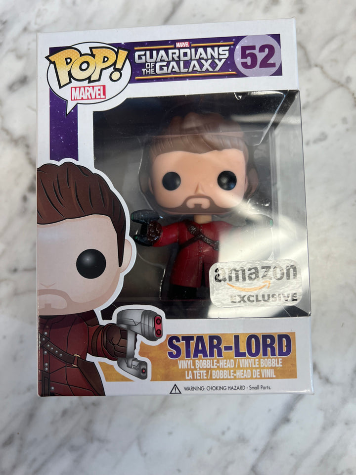 Funko Pop! Vinyl: Marvel - Star-Lord Unmasked - Amazon (Exclusive) #52 FP62324