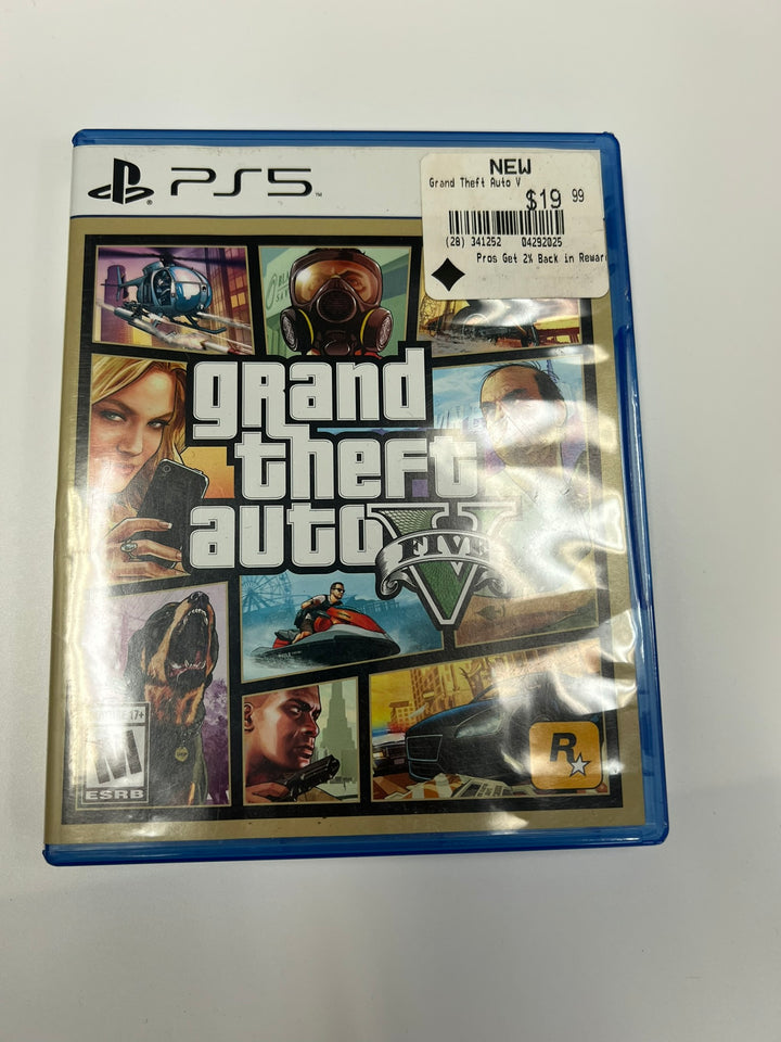Grand Theft Auto V PS5 Playstation 5 CASE ONLY CO71326