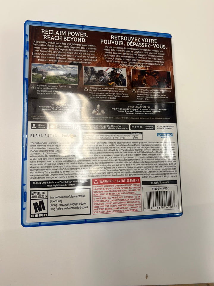 Crimson Desert PS5 Playstation 5 CASE ONLY CO71326