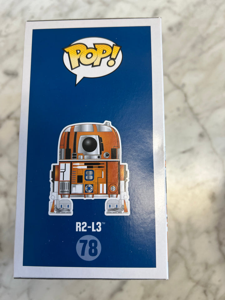 Funko Pop! Star Wars Droid R2-L3 Dorkside Toys Exclusive #78 FP62324