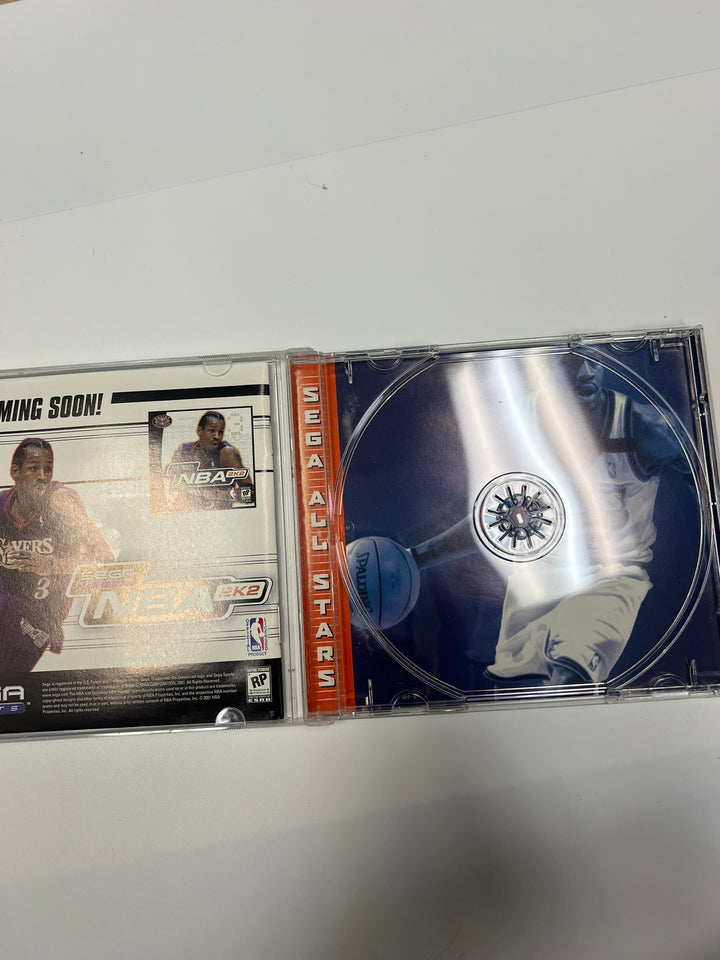 NBA 2K1 Sega Dreamcast Case & Manual ONLY CO71326