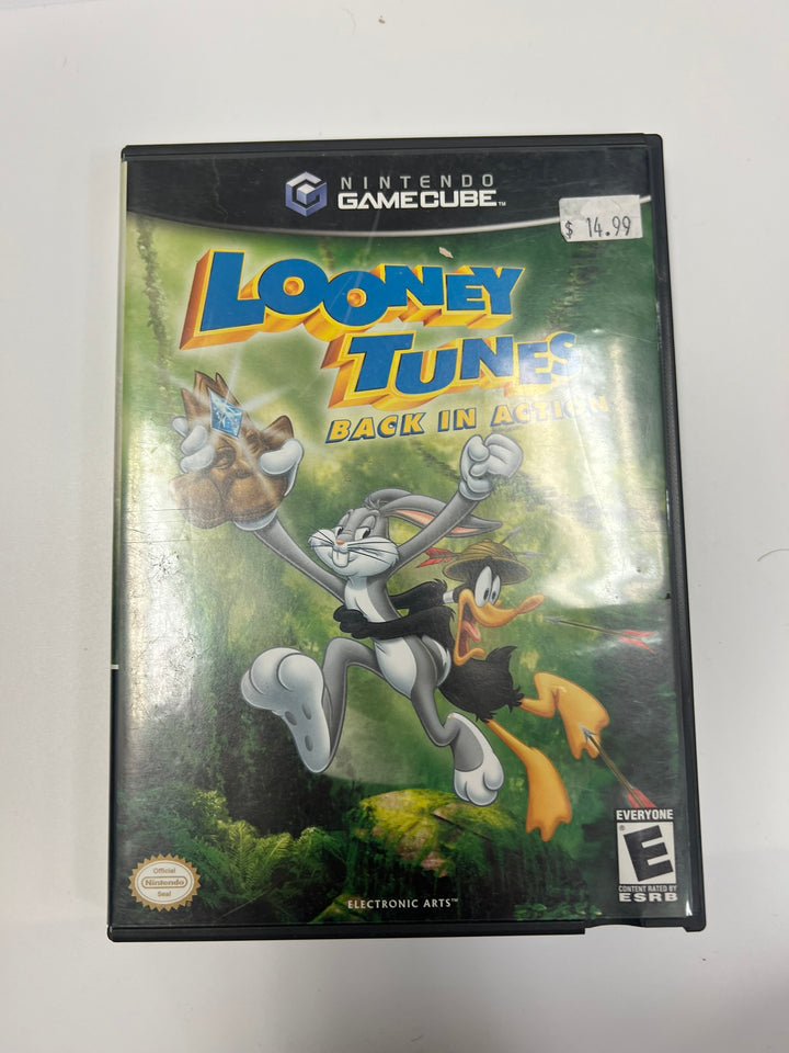 Looney Tunes Back in Action Nintendo Gamecube Case & Manual ONLY CO71326