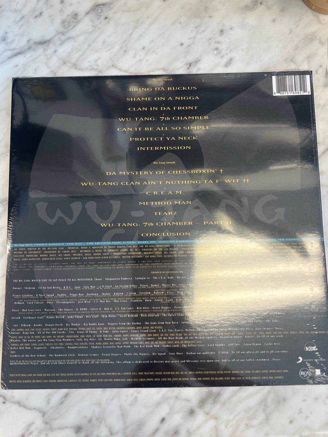 Wu Tang Clan - Enter the Wu-Tang 36 Chambers Vinyl Record VR9524