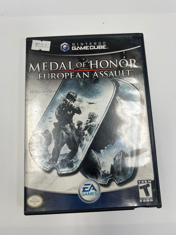 Medal of Honor European Assault Nintendo Gamecube Case ONLY CO71326