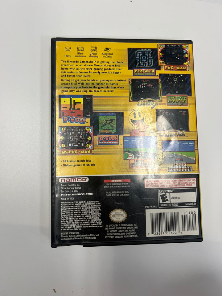 Namco Museum Nintendo Gamecube Case ONLY CO71326