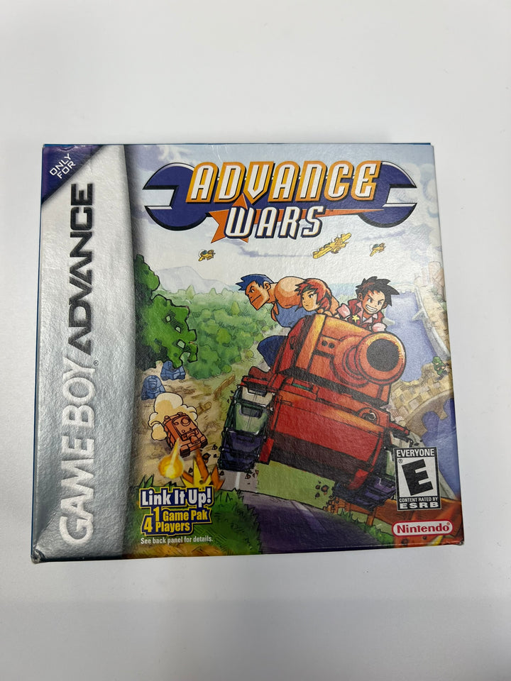 Advance Wars Game Boy Advance Box and Manual ONLY CO71326