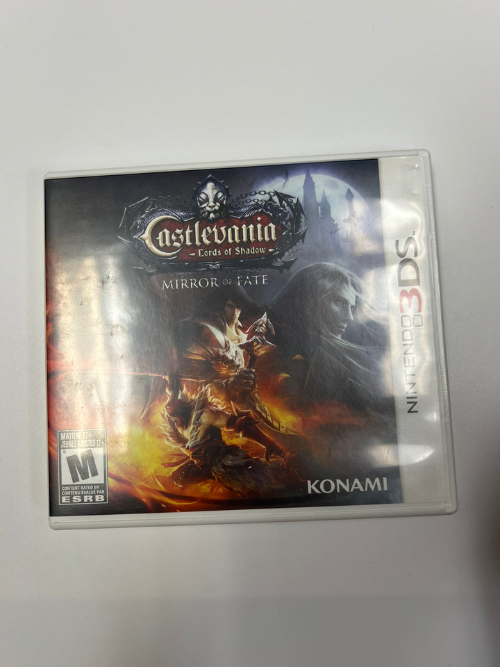 Castlevania Lords of Shadow Mirror of Fate Nintendo 3DS CASE ONLY CO71326