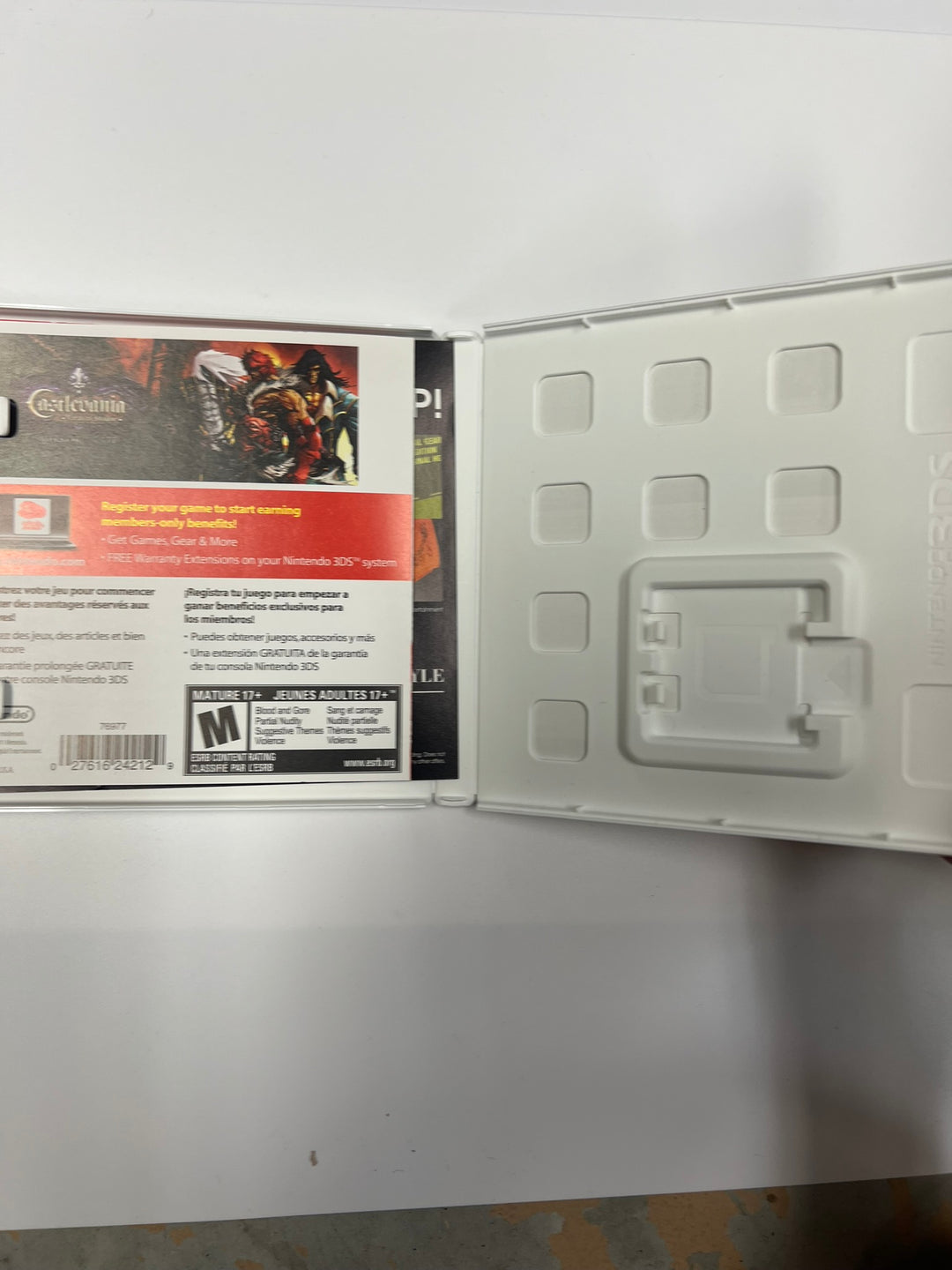 Castlevania Lords of Shadow Mirror of Fate Nintendo 3DS CASE ONLY CO71326