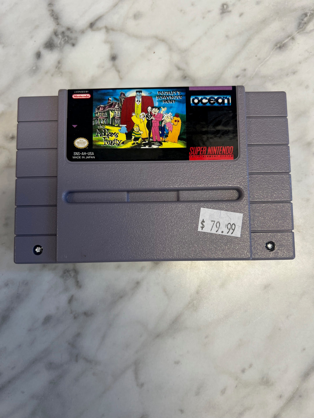 Addams Family: Pugsley's Scavenger Hunt - SNES S62525