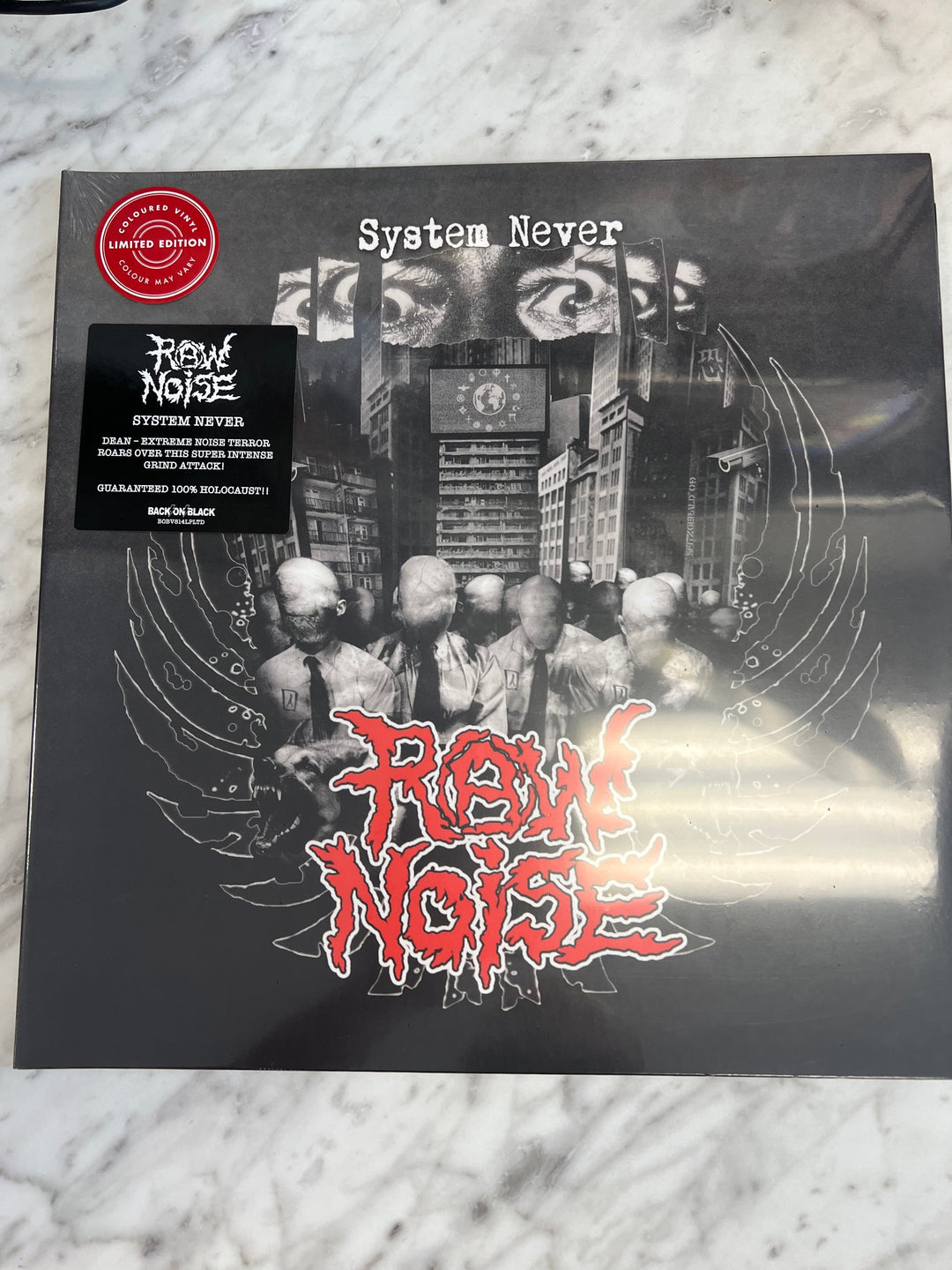 Raw Noise System Never - Clear Vinyl Record VR9524