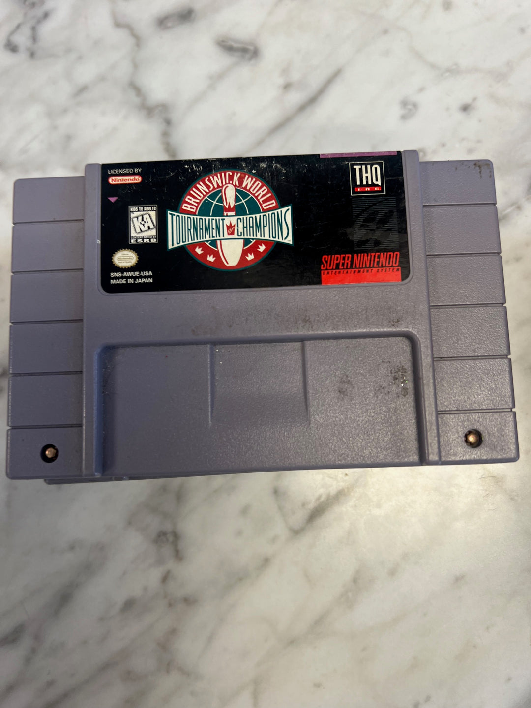 Brunswick World Tournament Champions - SNES S62525