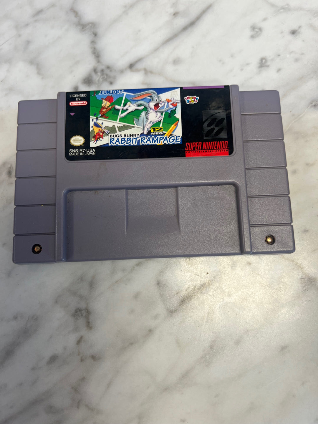 Bugs Bunny Rabbit Rampage - SNES S62525
