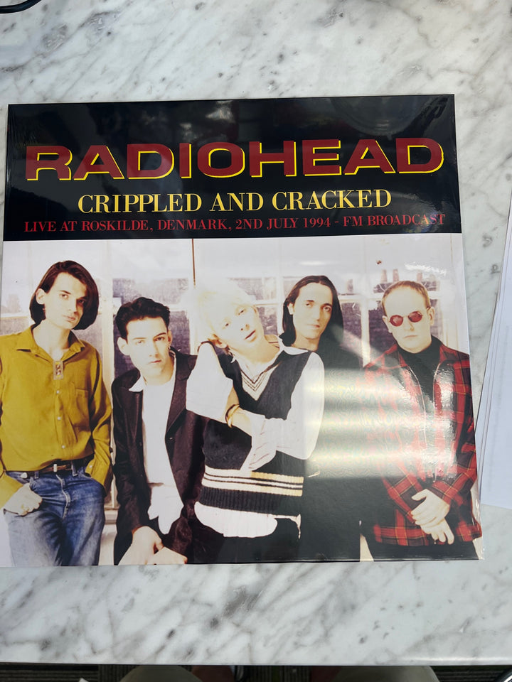 Radiohead Crippled and Cracked Live at Rosklide Vinyl Record VR9524